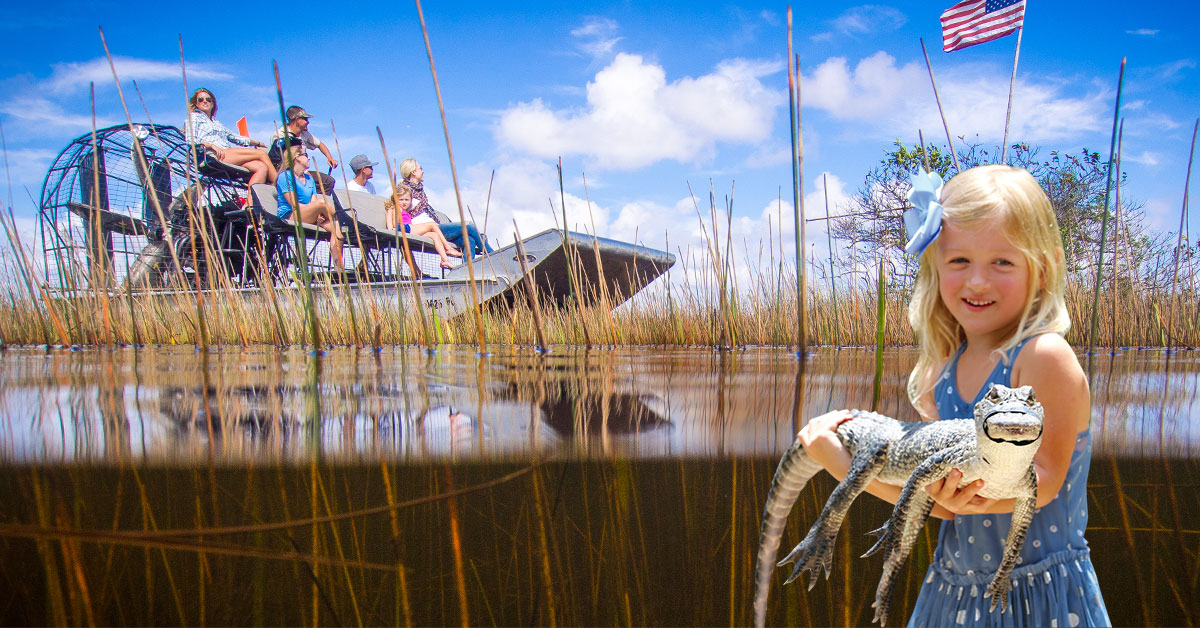 Everglades Airboat Rides, Airboat Tours, Gator Shows